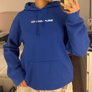 Petal and Peacocks Blue “Self Love” Hoodie